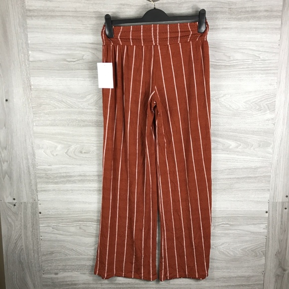 Love, Fire Stripe Knit Wide Leg Pants - Picture 5 of 7